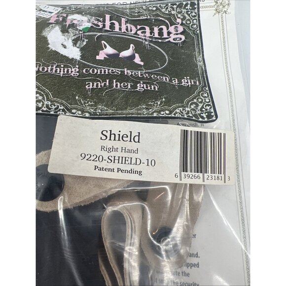 Flashbang Holster, Bra Holster 9220-SHIELD-10 S&W, Right Hand, Black, New - Picture 3 of 8